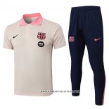Conjunto Polo del Barcelona 25-26 Amarillo