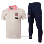 Conjunto Polo del Barcelona 25-26 Amarillo