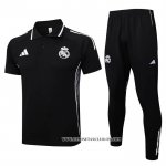 Conjunto Polo del Real Madrid 25-26 Negro