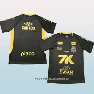 Tailandia Camiseta Santos Special 2025 Negro Oro