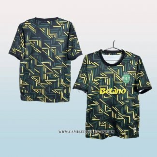 Tailandia Camiseta Sporting Special 25-26 Verde Amarillo