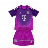 Camiseta Bayern Munich Portero Nino 25-26 Purpura