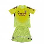 Camiseta Benfica Portero Nino 25-26 Amarillo