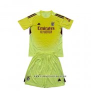 Camiseta Benfica Portero Nino 25-26 Amarillo