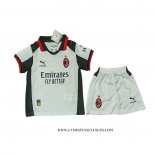Camiseta Cuarto AC Milan Portero Nino 25-26