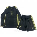Camiseta Mexico Special Nino 2025 Manga Larga Negro