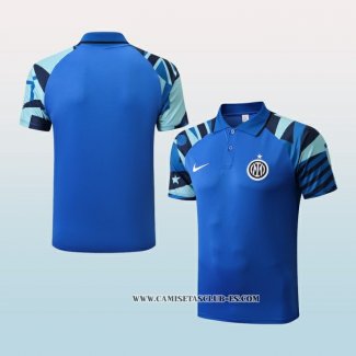 Camiseta Polo del Inter Milan 22-23 Azul