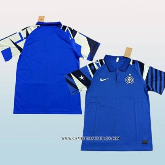 Camiseta Polo del Inter Milan 23-24 Azul