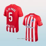 Camiseta Primera Atletico Madrid Jugador R.De Paul 23-24