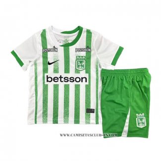 Camiseta Primera Atletico Nacional Nino 2025