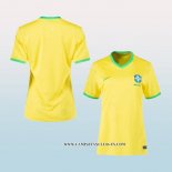Camiseta Primera Brasil Mujer 2023