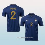 Camiseta Primera Francia Jugador Pavard 2022