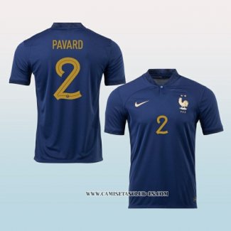 Camiseta Primera Francia Jugador Pavard 2022