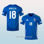 Camiseta Primera Italia Jugador Barella 24-25