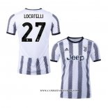 Camiseta Primera Juventus Jugador Locatelli 22-23