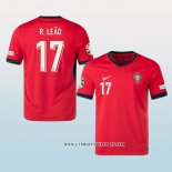 Camiseta Primera Portugal Jugador R.Leao 2024