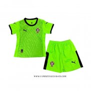 Camiseta Primera Portugal Portero Nino 2025