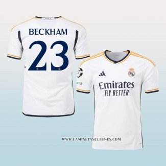 Camiseta Primera Real Madrid Jugador Beckham 23-24