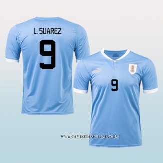 Camiseta Primera Uruguay Jugador L.Suarez 2022