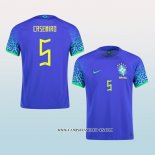 Camiseta Segunda Brasil Jugador Casemiro 2022