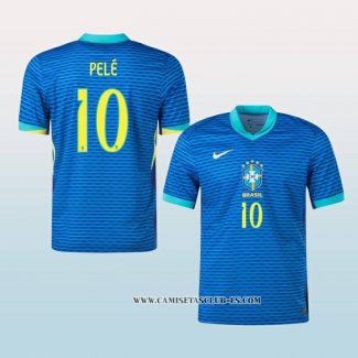 Camiseta Segunda Brasil Jugador Pele 2024