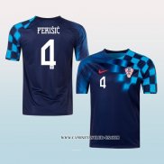 Camiseta Segunda Croacia Jugador Perisic 2022