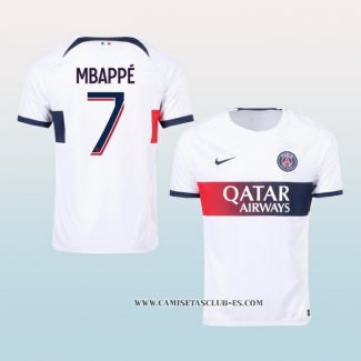 Camiseta Segunda Paris Saint-Germain Jugador Mbappe 23-24