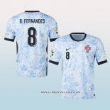 Camiseta Segunda Portugal Jugador B.Fernandes 2024