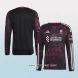 Camiseta Tercera Liverpool 26-27 Manga Larga
