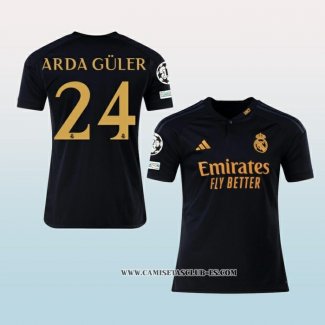 Camiseta Tercera Real Madrid Jugador Arda Guler 23-24