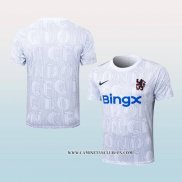 Camiseta de Entrenamiento Chelsea 25-26 Blanco