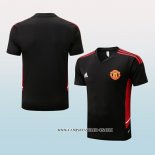 Camiseta de Entrenamiento Manchester United 22-23 Negro