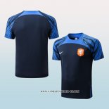 Camiseta de Entrenamiento Paises Bajos 22-23 Azul