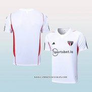 Camiseta de Entrenamiento Sao Paulo 23-24 Blanco