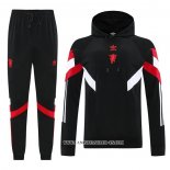 Chandal con Capucha del Manchester United 2024 Negro