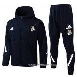 Chandal con Capucha del Real Madrid 25-26 Negro