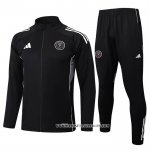 Chandal de Chaqueta del Inter Miami Nino 25-26 Negro