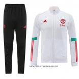 Chandal de Chaqueta del Manchester United 23-24 Blanco