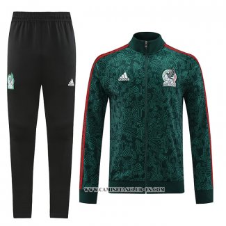 Chandal de Chaqueta del Mexico 22-23 Verde