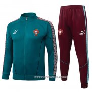 Chandal de Chaqueta del Portugal 26-27 Verde