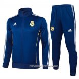 Chandal de Chaqueta del Real Madrid Nino 25-26 Azul