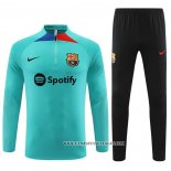 Chandal de Sudadera del Barcelona 23-24 Verde