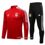 Chandal de Sudadera del Benfica 21-22 Rojo