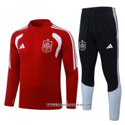 Chandal de Sudadera del Espana Nino 26-27 Rojo