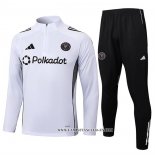 Chandal de Sudadera del Inter Miami Nino 25-26 Blanco