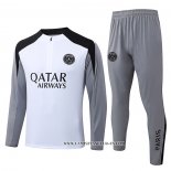 Chandal de Sudadera del Paris Saint-Germain 26-27 Blanco