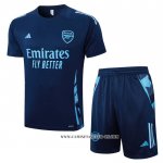 Chandal del Arsenal 24-25 Manga Corta Azul - Pantalon Corto
