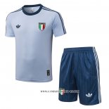 Chandal del Italia 26-27 Manga Corta Azul - Pantalon Corto