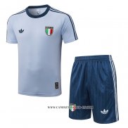 Chandal del Italia 26-27 Manga Corta Azul - Pantalon Corto