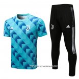 Chandal del Juventus 22-23 Manga Corta Azul